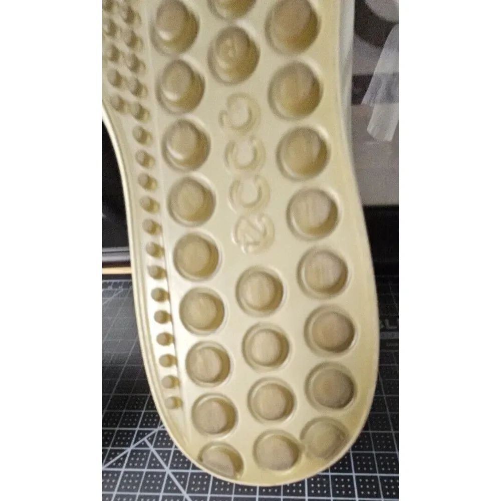 Ecco low top Men 44 / US 10 Tan Leather Comfort Casual‎ Low top Sneakers
